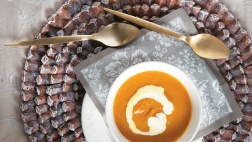 Σούπα κολοκύθας με κάρι