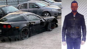 Τροχαίο Γλυφάδα: Δείτε τη φωτογραφία του οδηγού της Corvette - Ανασφάλιστο ήταν το αυτοκίνητο