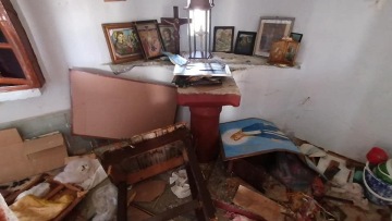 Λέσβος: Καταγγελίες κατοίκων ότι μετανάστες βανδάλισαν εκκλησάκι