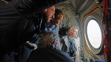 Μεταναστευτικό: Στον Έβρο η ηγεσία της ΕΕ για αυτοψία - Δείτε φωτογραφίες 