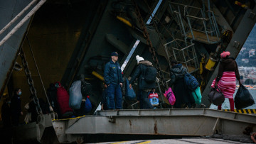 Μυτιλήνη: Για το Σάββατο προγραμματίζεται ο απόπλους του αρματαγωγού με τους μετανάστες