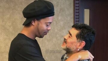 Το μήνυμα στήριξης του Μαραντόνα στον Ροναλντίνιο για το πλαστό διαβατήριο