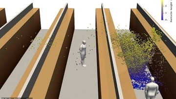 Κορωνοϊός: Βίντεο δείχνει τι γίνεται αν φορέας του ιού βήξει σε σούπερ μάρκετ