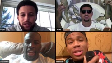 Αντετοκούνμπο: Η «τηλεδιάσκεψη» με τους Ουόριορς στην καραντίνα