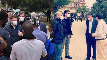 Κρούσμα κορωνοϊού σε ξενοδοχείο με μετανάστες στο Κρανίδι - Επιτόπου Χαρδαλιάς, Τσιόδρας, Μηταράκης