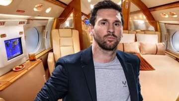 Το υπερπολυτελές τζετ του Μέσι είναι από άλλο... πλανήτη