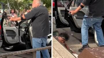 ΗΠΑ - Επεισόδια: Απείλησε διαδηλωτές με τόξο και δέχθηκε επίθεση