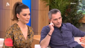 Μάριος Αθανασίου: Τι λέει για το τηλεοπτικό μέλλον της «συζύγου» του Βάσως Λασκαράκη