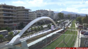 Κλείνει για 24 ώρες η λεωφόρος Ποσειδώνος για την εγκατάσταση πεζογέφυρας