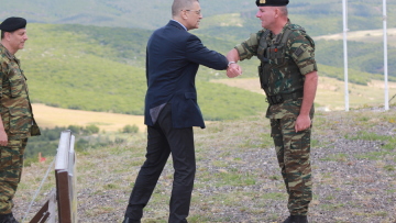 Επίσκεψη Στεφανή σε φυλάκια στον Έβρο - Επιθεώρησε τις διαδικασίες επιτήρησης των συνόρων