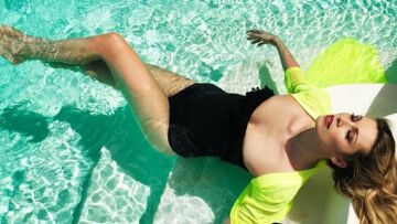 Το τέλειο κορμί της Μαριέττας Χρουσαλά στη Μύκονο