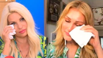 Ελένη Μενεγάκη - Νατάσα Θεοδωρίδου: Ξέσπασαν σε κλάματα στον αέρα της εκπομπής «Ελένη» 