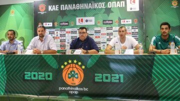 Παρουσιάστηκε ο νέος Παναθηναϊκός: «Είμαστε πολλά περισσότερα από 40' στο παρκέ» 