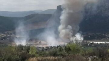 Πυρκαγιά στις Κεχριές Κορινθίας: Εκκενώθηκε παιδική κατασκήνωση