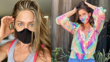 «Celebrities» στον... πυρετό της μάσκας: Η πιο «καυτή» τάση της μόδας εμπνέεται από τον κορωνοϊό!