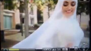 Έκρηξη στη Βηρυτό: Νύφη φωτογραφιζόταν και από τη μια στιγμή στην άλλη έτρεχε να σωθεί