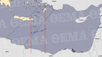 Συμφωνία Ελλάδας - Αιγύπτου: Αυτός είναι ο χάρτης οριοθέτησης ΑΟΖ μεταξύ των δύο χωρών