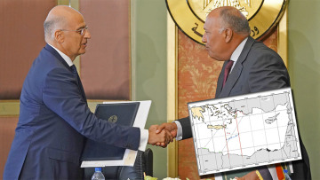 Η ιστορική συμφωνία Ελλάδας - Αιγύπτου για ΑΟΖ στέλνει στα σκουπίδια το τουρκολιβυκό μνημόνιο 