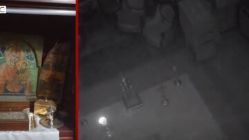 Βίντεο του BBC: Το ιερό του ελληνορθόδοξου ναού που γλίτωσε «σχεδόν άθικτο» από την έκρηξη στη Βηρυτό