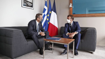 Κορσική: Απόλυτη συμφωνία Μητσοτάκη με Μακρόν - Κοινό μήνυμα για κυρώσεις σε βάρος της Άγκυρας