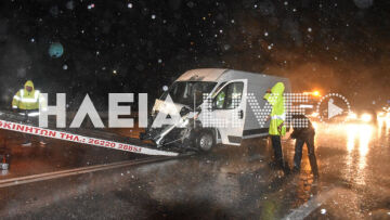 Θανατηφόρο τροχαίο στην Εθνική Οδό Πατρών-Πύργου (φωτογραφίες)