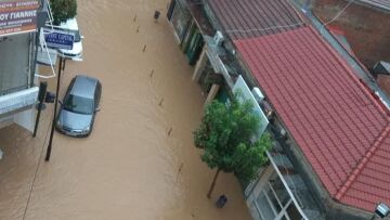 Ιανός στη Θεσσαλία: Δείτε φωτογραφίες και βίντεο