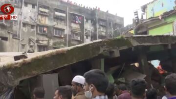 Ινδία: Οχτώ νεκροί από κατάρρευση πολυκατοικίας - Δείτε βίντεο