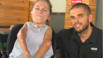 Δραμινός αθλητής θα ανέβει στον Όλυμπο κουβαλώντας στην πλάτη του νεαρή με κινητικά προβλήματα 