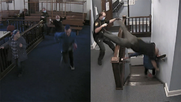 Ούτε σε ταινία: Απίστευτη απόδραση εμπόρου ναρκωτικών μέσα από το δικαστήριο 