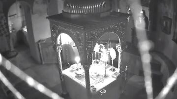 Σεισμός στο Άγιον Όρος: Δείτε τη στιγμή που χτυπούν τα 5,2 Ρίχτερ