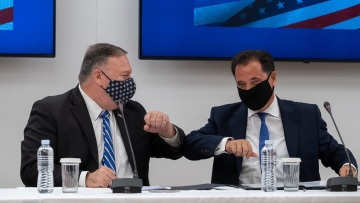 Τεχνολογική κι επιστημονική συνεργασία Ελλάδας-ΗΠΑ υπέγραψαν οι Γεωργιάδης-Πομπέο