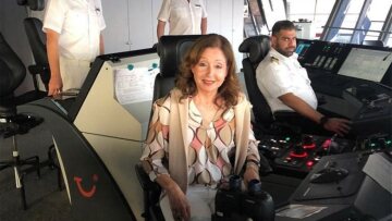 Και η Βίκυ Λέανδρος είχε ταξιδέψει πριν 10 μέρες με το κρουαζιερόπλοιο «Mein Shiff 6»