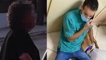 Χανιά: Οργή για τον βασανιστή του σκύλου, θαυμασμός για τον κτηνίατρο που το έσωσε