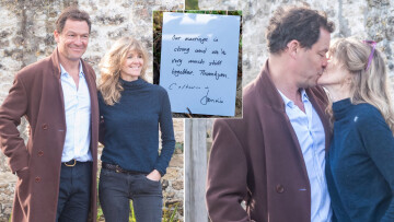 Nτομινίκ Γουέστ: Τη Δευτέρα φιλιόταν με την Λίλι Τζέιμς στη Ρώμη, την Τρίτη... με τη γυναίκα του στο σπίτι!