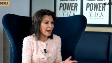 Τα tweets της Γιάννας Αγγελοπούλου για τη συνέντευξή της στο Marie Claire Power Talk 