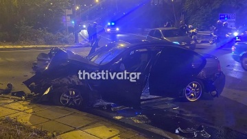 Θεσσαλονίκη: Εκλεψε αυτοκίνητο, τον καταδίωξαν, τράκαρε και τραυματίστηκε σοβαρά 