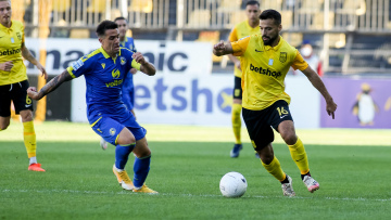 Super League 1, Άρης-Αστέρας Τρίπολης 1-0: Μόνοι πρώτοι στην κορυφή οι κίτρινοι - Δείτε το γκολ