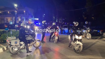 Θεσσαλονίκη: Κινηματογραφική καταδίωξη μοτοσικλέτας σε όλη την πόλη