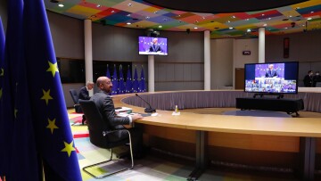 Ευρω-τηλεδιάσκεψη για την πανδημία: Λύση για το ταμείο ανάκαμψης αναζητούν οι «27»