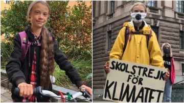 Σουηδία: Η Γκρέτα Τούνμπεργκ επέστρεψε στο σχολείο μετά από έναν χρόνο προσπαθώντας να σώσει τον κόσμο-Δείτε βίντεο
