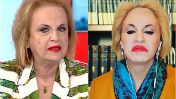 Ο Τάκης Ζαχαράτος μιμείται την Ματίνα Παγώνη και ξεκαθαρίζει: Απόκριες δεν θα κάνουμε - Βίντεο