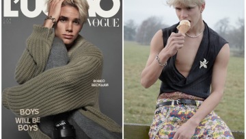 Ρομέο Μπέκαμ: Είναι πλέον 18 και ποζάρει για το πρώτο του εξώφυλλο