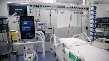 ΜΕΘ - Κορωνοϊός: Δείτε φωτογραφίες από τη νέα Μονάδα Εντατικής Θεραπείας του ΚΑΤ