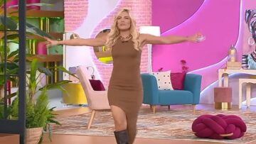 Ιωάννα Μαλέσκου: Όχι μόνο τσιφτετέλι στο πλατό - «Τα σπάει» και στο ζεϊμπέκικο 