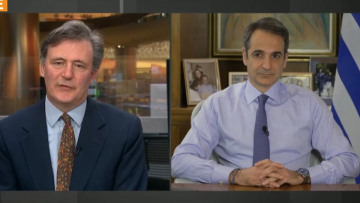 Μητσοτάκης στο Bloomberg: Από τον Απρίλιο το «φως στο τούνελ» της πανδημίας στην Ελλάδα