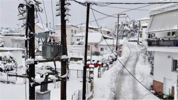 Καιρός - Κακοκαιρία Μήδεια: Ένας νεκρός στην Βόρεια Εύβοια 