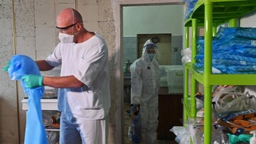 Κορωνοϊός - Ουκρανία: Κατέγραψαν τον μικρότερο αριθμό κρουσμάτων τον τελευταίο χρόνο