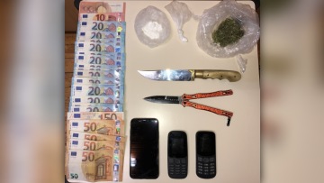 Ρέθυμνο: Στο σπίτι και τη δουλειά του είχε κοκαΐνη, κάνναβη και μαχαίρια