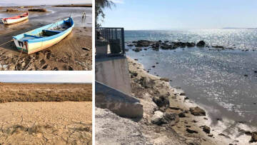 Χαμηλή στάθμη της θάλασσας: Πού οφείλεται το φαινόμενο των τελευταίων ημερών