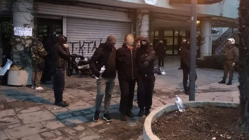 Έληξε η κατάληψη στο Αριστοτέλειο με αστυνομική επιχείρηση - 33 προσαγωγές 